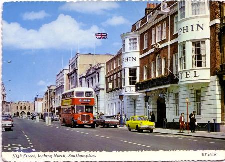 Ford Anglia at Southampton