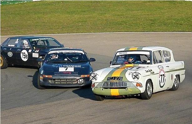 Ford Anglia - Mallory Park 2008