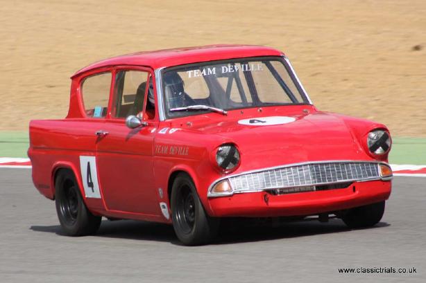 Ford Anglia - Brands Hatch 2009