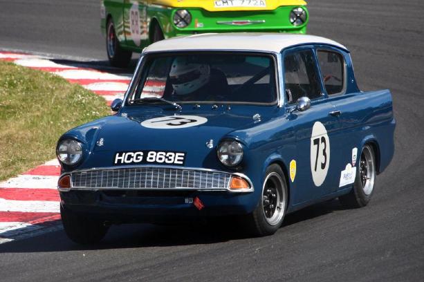 Ford Anglia - HSCC Brands Hatch 2010