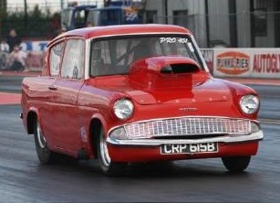 Ford Anglia - Ron Bartlett