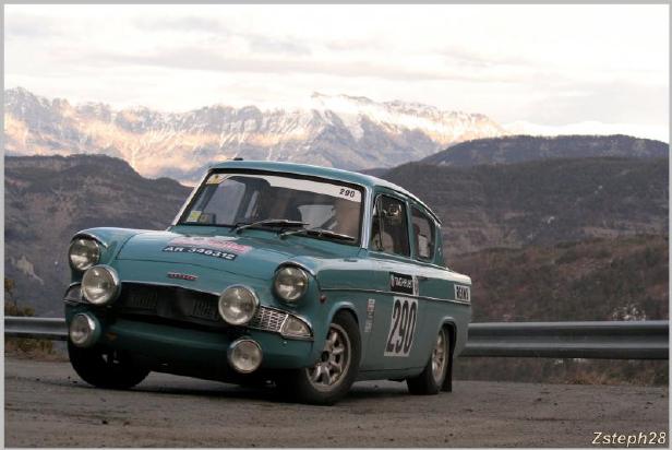 Ford Anglia - Monte Carlo Rally