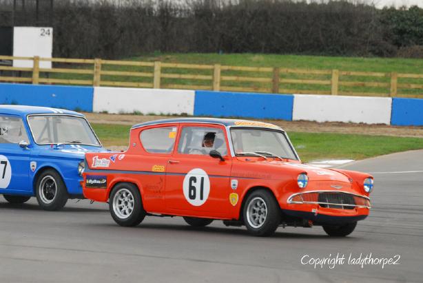 Ford Anglia - HSCC Donington Park 2011