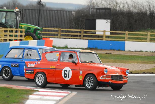 Ford Anglia - HSCC Donington Park 2011
