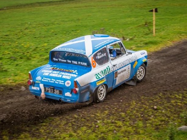 Ford Anglia - 2012 Hebrides Rally