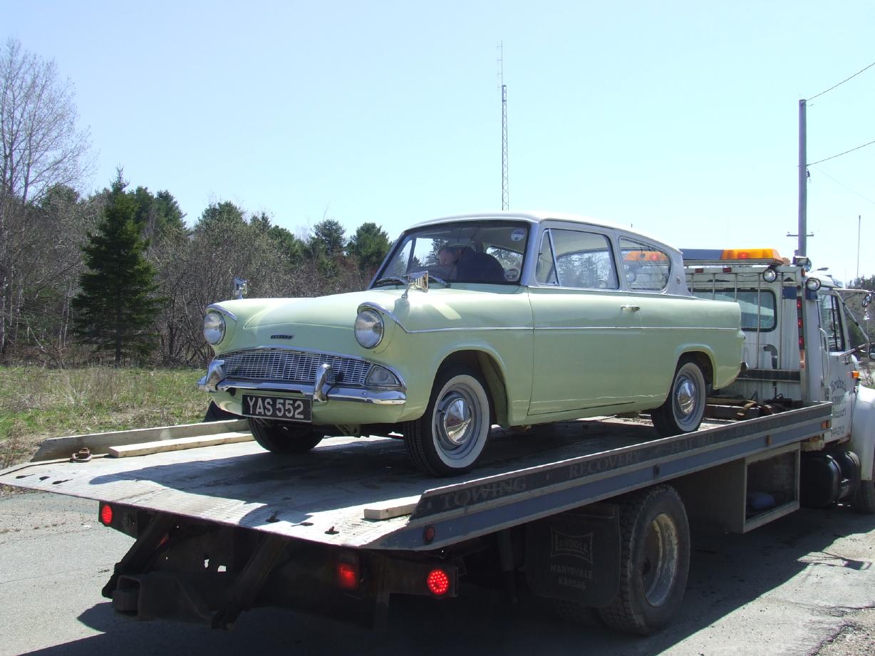 Loading the Saloon