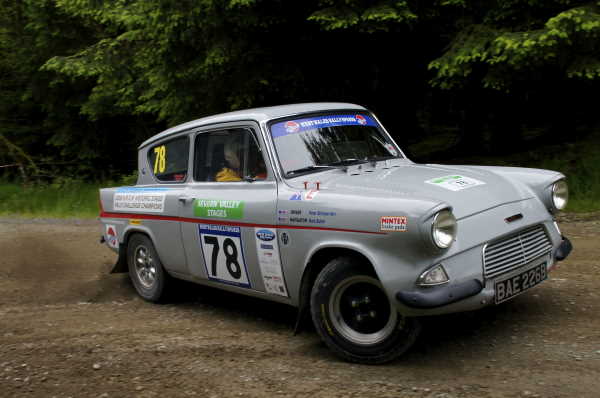 Ford Anglia - Severn Valley Rally