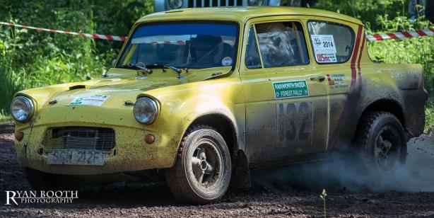 Ford Anglia - Skoda Rally