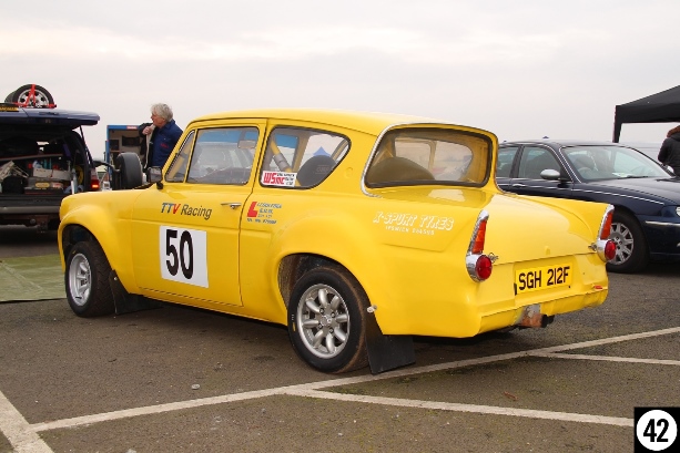 Ford Anglia - Snetterton Stages Rally