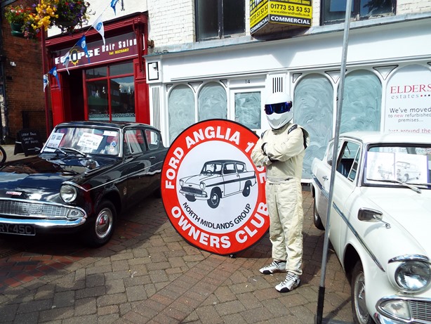 Ford Anglia and the STIG