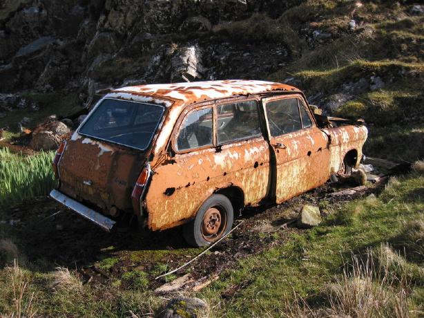 Ford Anglia Wreck 5