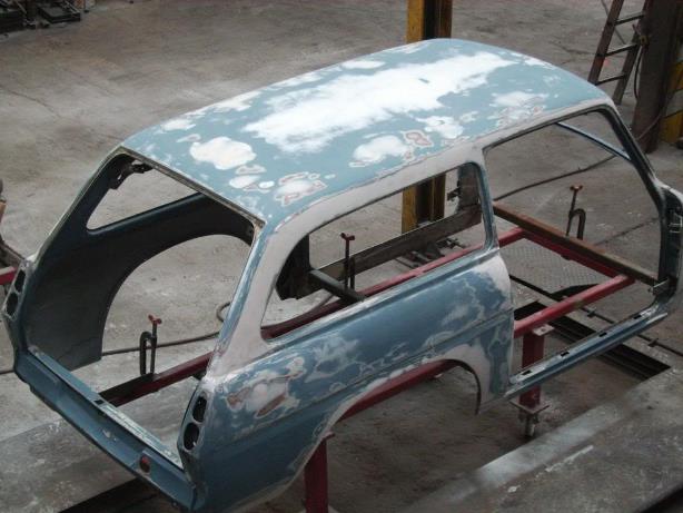 Ford Anglia estate - Russian Roulette