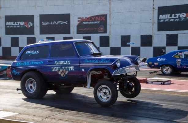 Ford Anglia estate - Russian Roulette