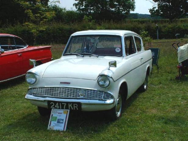 Jason's White Anglia