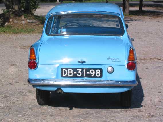 Emilio's Blue Anglia - Rear