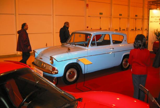 Emilio's Blue Anglia - Side