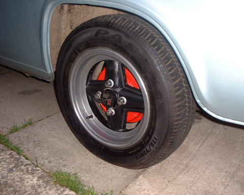 Graham's Anglia - Wheel