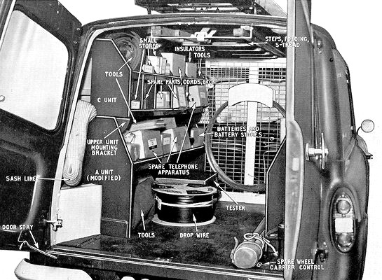 Inside Van