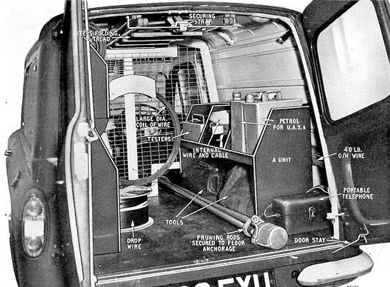 Inside Van