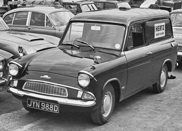 Hertzs Anglia Van 1