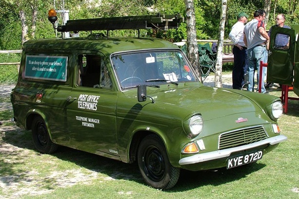 Anglia Telephones Van