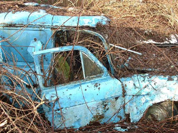 Ford Anglia Wreck 1