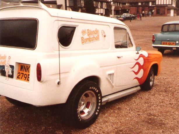 Ford Anglia - Blonde Bombshell
