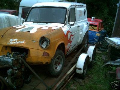 Ford Anglia - Blonde Bombshell