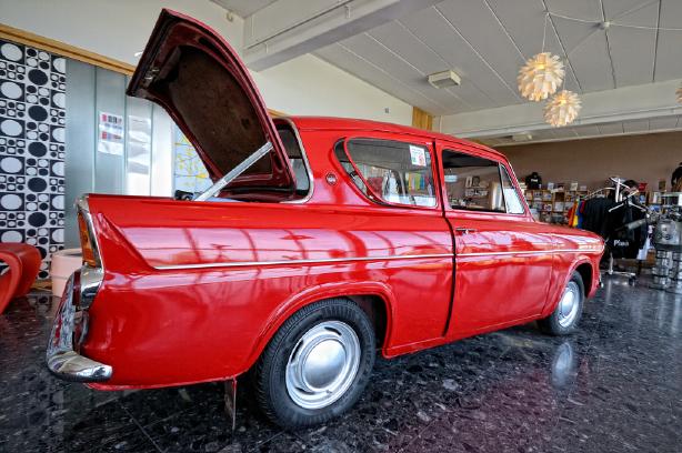 1961 Ford Anglia attraction