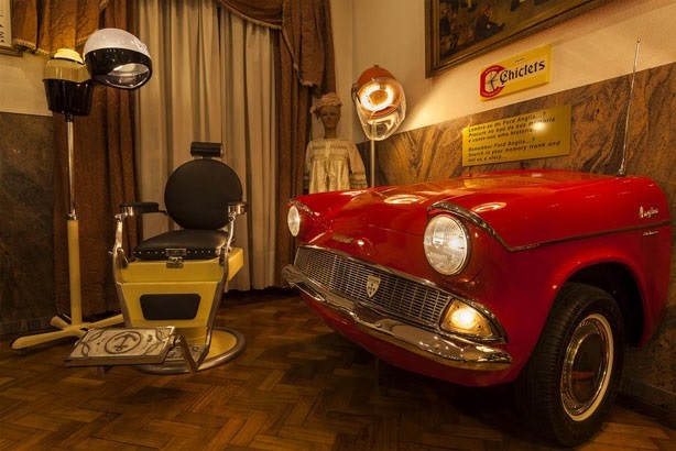 Ford Anglia wall display