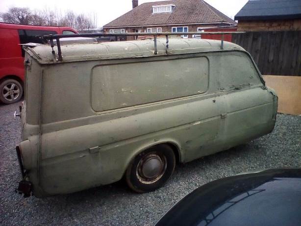 Ford Anglia Van based Trailer