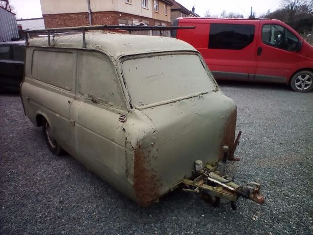 Ford Anglia Van based Trailer
