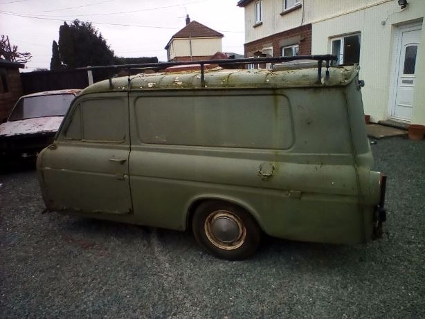 Ford Anglia Van based Trailer