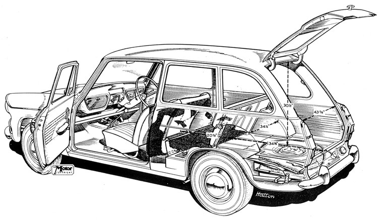 Cutaway from Motor Magazine